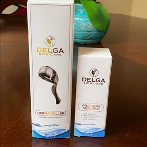 Derma roller with PREMIUM SERUM C